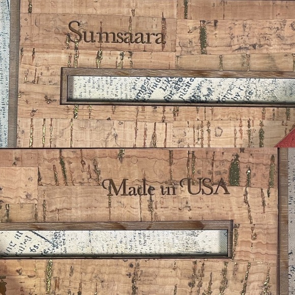 Samsaara Clutch Purse Ensemble - Mod Hex & Birch Wood - Picture 12 of 16